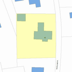 49 Rockland Pl, Newton MA  02464-1214 plot plan