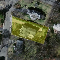 18 Druid Hill Rd, Newton MA 02461-2023 aerial view
