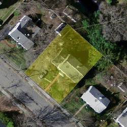 63 Bontempo Rd, Newton MA  02459-3601 aerial view