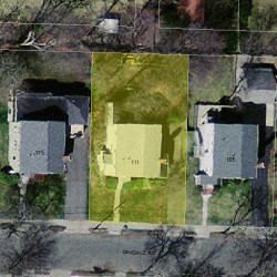 111 Oakdale Rd, Newton MA 02461-1812 aerial view