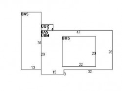 63 Clifton Rd, Newton MA 02459-3111 floor plan