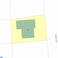 61 Brierfield Rd, Newton MA 02461-2132 plot plan