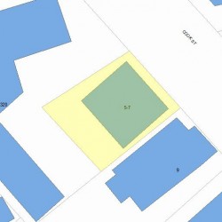 5 Cook St, Newton MA 02458-1311 plot plan