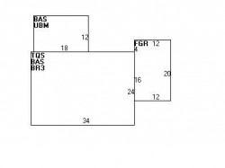 30 Sheridan St, Newton MA 02465-1038 floor plan