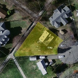 36 Osborne Path, Newton MA 02459-3543 aerial view