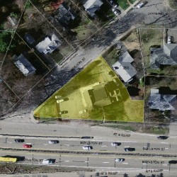 575 Boylston St, Newton MA 02459-2740 aerial view