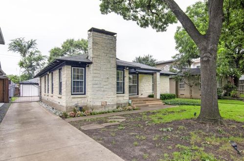 4635 Elsby Ave, Dallas TX  75209-3203 exterior