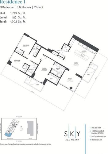 1388 Kapiolani Blvd, Honolulu HI  96814-3620 exterior