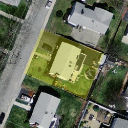 86 Farwell St, Newton MA 02460-1067 aerial view