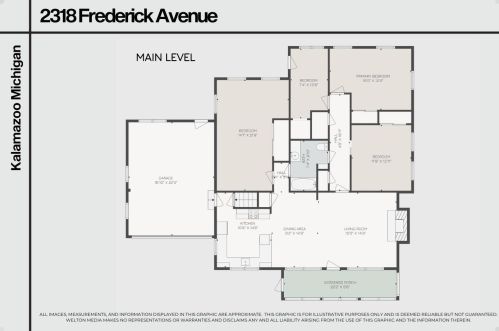 2318 Frederick Ave, Kalamazoo MI  49008-1625 exterior