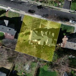 48 Clements Rd, Newton MA  02458-2618 aerial view