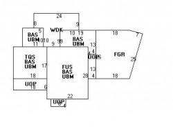 94 Auburn St, Newton MA 02466-2502 floor plan
