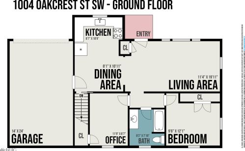 1004 Oakcrest St, Wyoming MI exterior