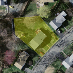 36 Brandeis Rd, Newton MA 02459-2709 aerial view