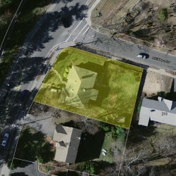 904 Centre St, Newton MA 02459-1236 aerial view