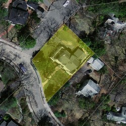 170 Collins Rd, Newton MA 02468-2204 aerial view