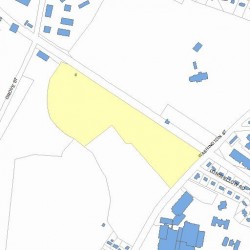 2011 Washington St, Newton MA  02462-0016 plot plan