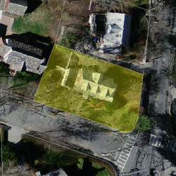 5 Stuart Rd, Newton MA  02459-1210 aerial view