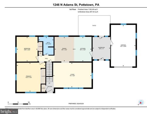 1246 Adams St, Pottstown PA  19464-2402 exterior