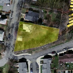 30 Crescent St, Newton MA 02465-2008 aerial view