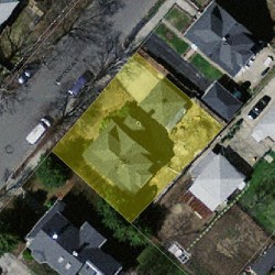 264 Linwood Ave, Newton MA 02460-1438 aerial view