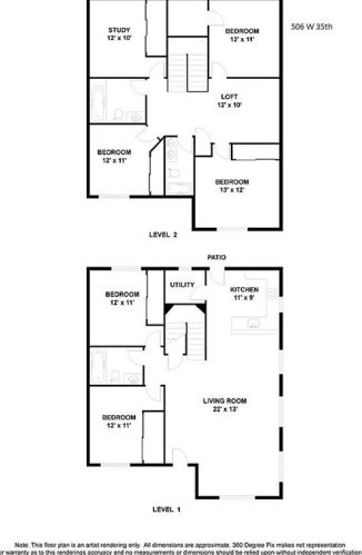 506 35th St, Austin TX  78705-1310 exterior