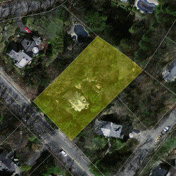 216 Valentine St, Newton MA  02465-3002 aerial view