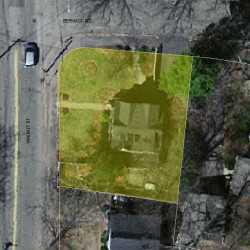 986 Walnut St, Newton MA 02461-1136 aerial view