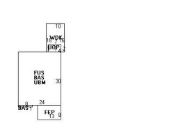 20 Adella Ave, Newton MA 02465-1902 floor plan