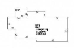 195 Prince St, Newton MA 02465-2605 floor plan