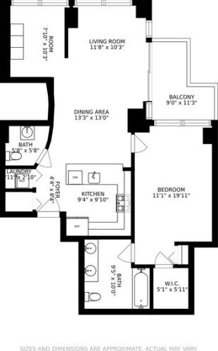 757 Orleans St, Chicago IL  60654-3514 exterior