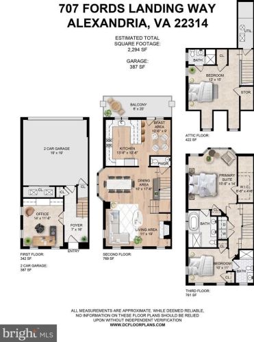 707 Frd Lndg Way, Alexandria VA 22314-3887 exterior