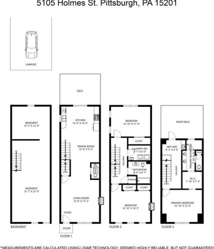 5105 Holmes St, Pittsburgh PA  15201-2433 exterior