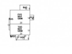 99 Crescent St, Newton MA 02466-2509 floor plan