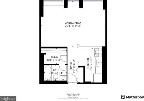 1101 3rd St, Washington DC  20024-4418 exterior