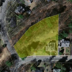 71 Hancock Ave, Newton MA 02459-1746 aerial view