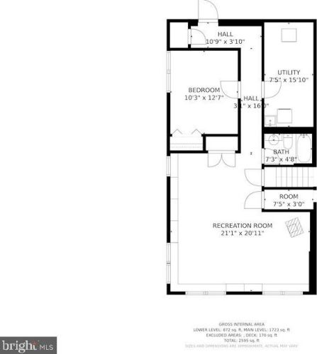 2115 Hanover St, Silver Spring MD 20910-2103 exterior