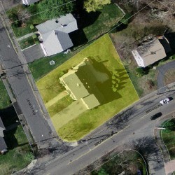 5 Lovett Rd, Newton MA 02459-3107 aerial view