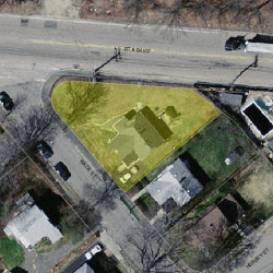 20 Wade St, Newton MA  02461-1715 aerial view