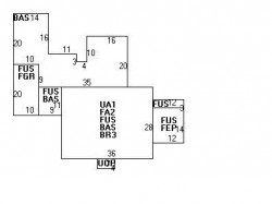 80 Temple St, Newton MA 02465-2307 floor plan