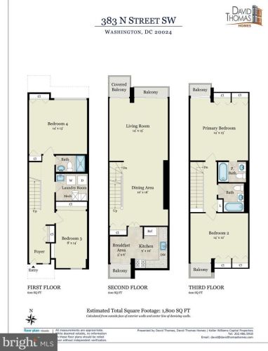 383 N St, Washington DC  20024 exterior