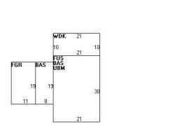 142 Winchester St, Newton MA  02461-2130 floor plan