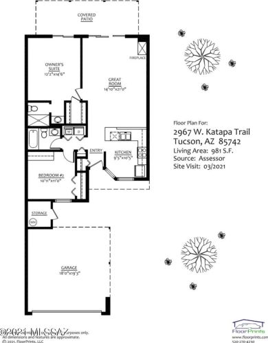 2967 Katapa Trl, Tucson AZ 85742-4808 exterior