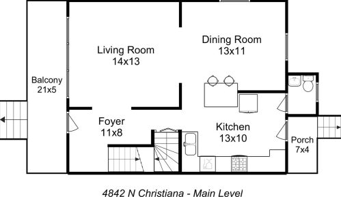 4842 Christiana Ave, Chicago IL 60623-1730 exterior