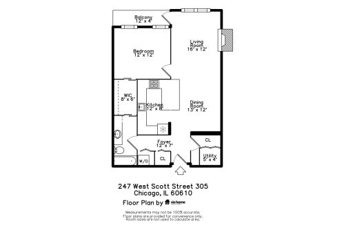 247 Scott St, Chicago IL  60610-5976 exterior