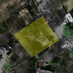 45 Dexter Rd, Newton MA 02460-2317 aerial view