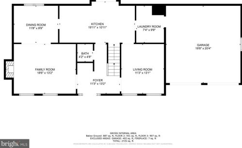 2121 Edgeware St, Silver Spring MD  20905-4216 exterior