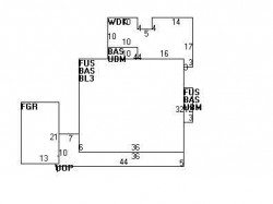 12 Bow Rd, Newton MA 02459-2513 floor plan