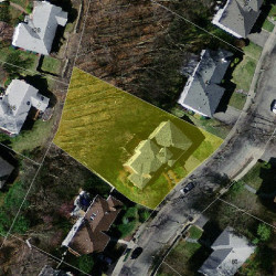 55 Drumlin Rd, Newton MA 02459-2806 aerial view