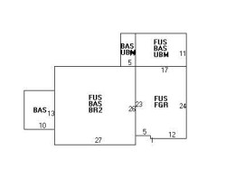 27 Buswell Park, Newton MA  02458-2304 floor plan